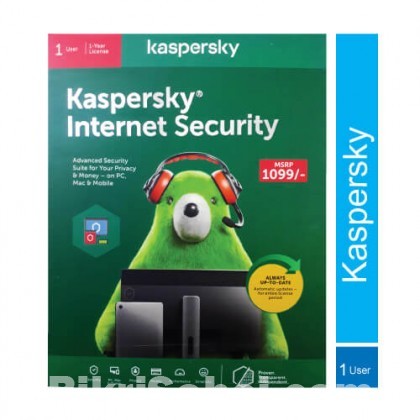 Kaspersky Internet Security (2021) 1-User 1 year